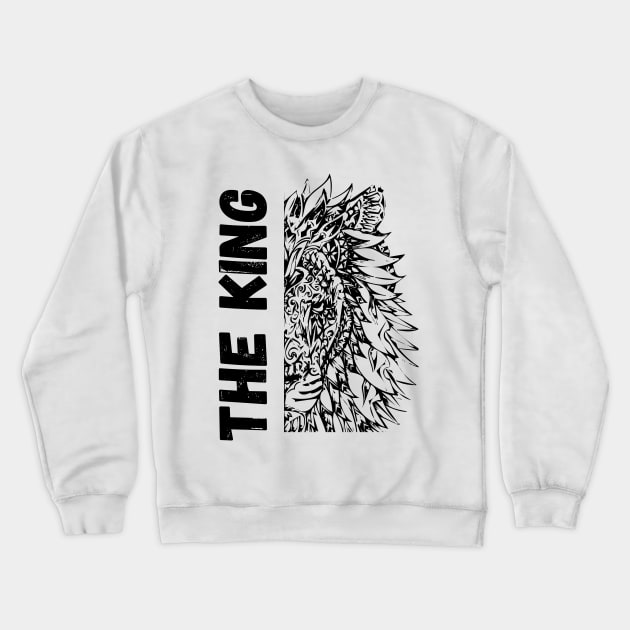 THE KING OF ANIMALS Crewneck Sweatshirt by TheChefOf